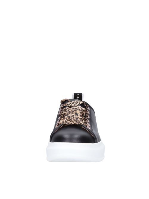 Leather and textile sneakers ALEXANDER SMITH | E1D 06BSD WEMBLEYNERO-MACULATO